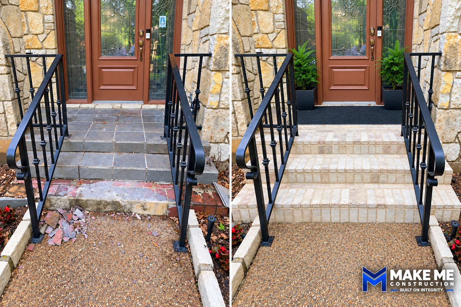 Front Entry Step Transformation