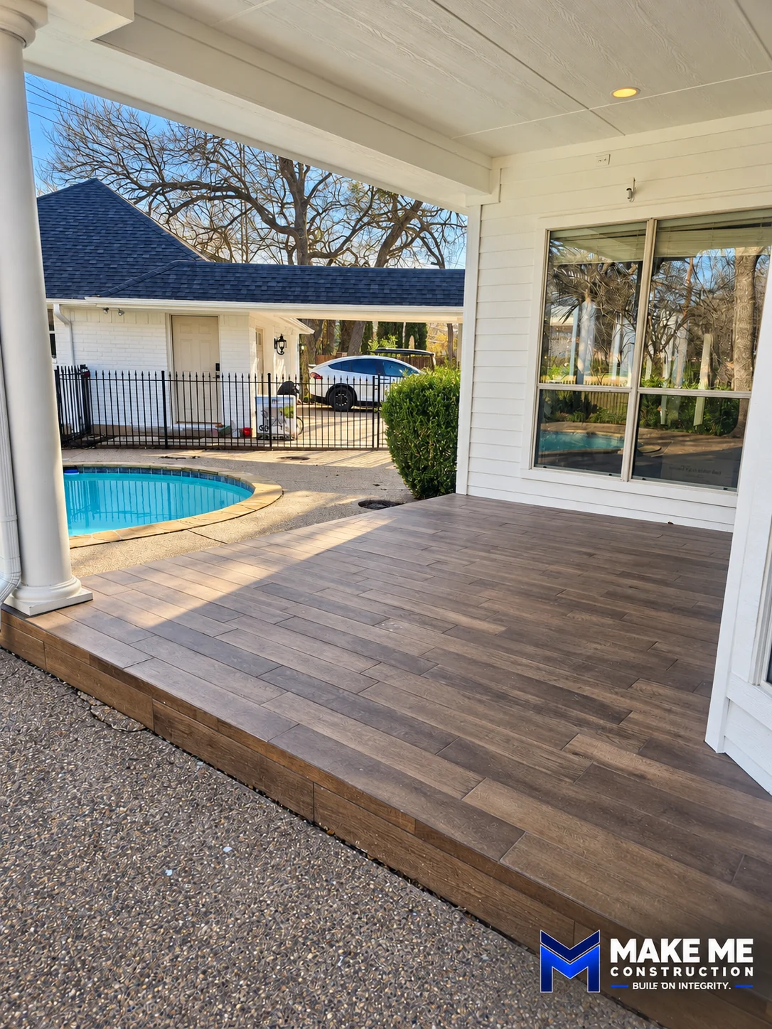 Poolside Covered Patio